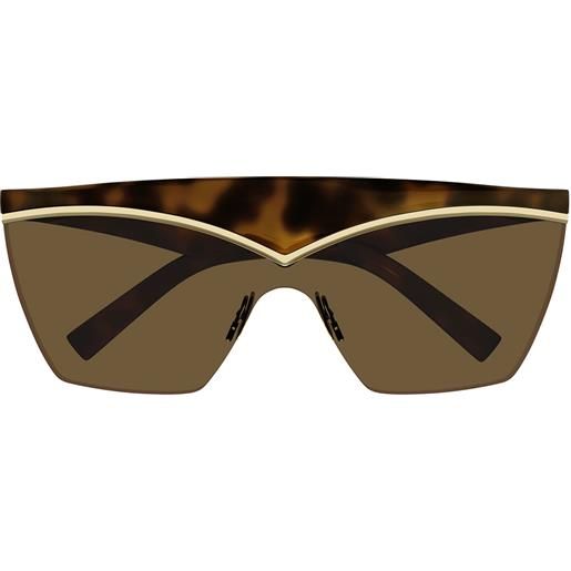 Yves Saint Laurent occhiali da sole saint laurent sl 614 mask 002