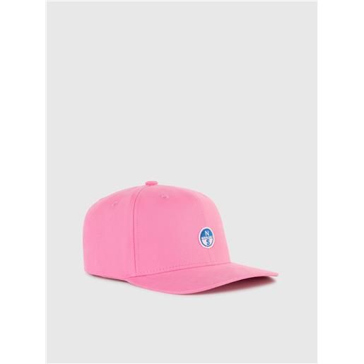 North Sails - cappello da baseball con logo, chateau rose