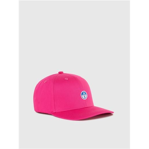 North Sails - cappello da baseball con logo, fuxia purple
