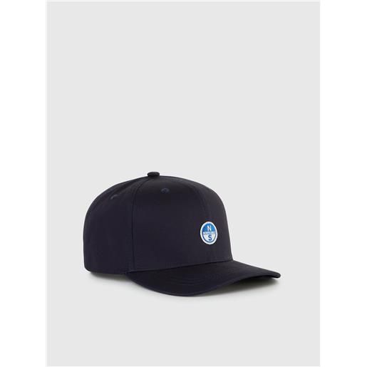 North Sails - cappello da baseball con logo, navy blue