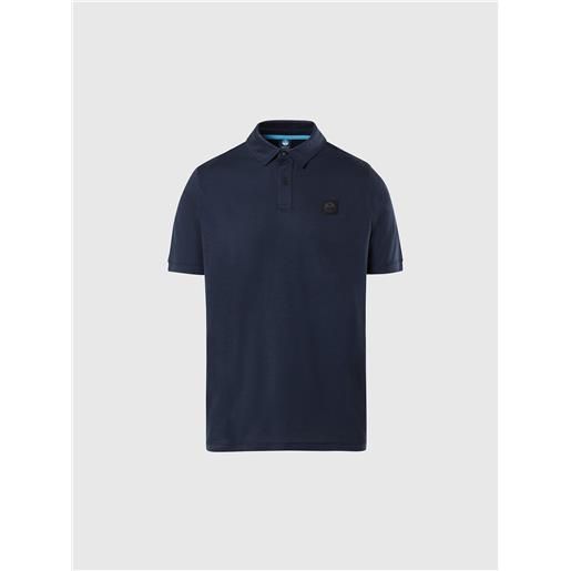 North Sails - polo in cotone e tencel™, navy blue