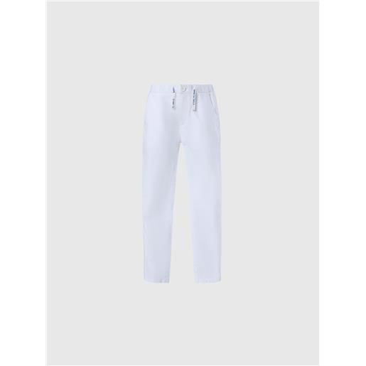 North Sails - pantaloni chino con coulisse, white