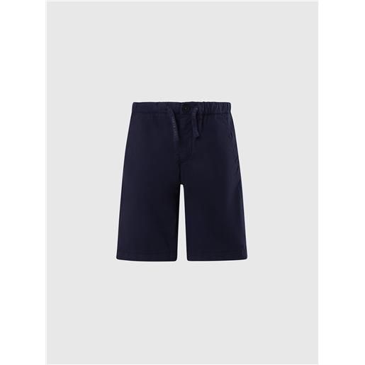 North Sails - bermuda chino con coulisse, navy blue