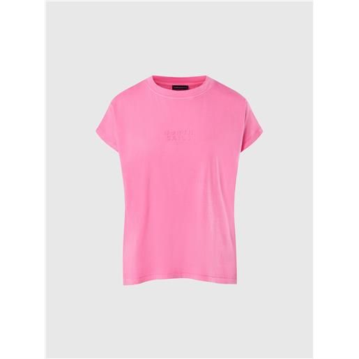 North Sails - t-shirt in cotone organico, chateau rose