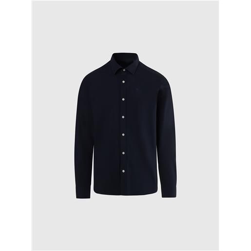 North Sails - camicia in popeline stretch, navy blue