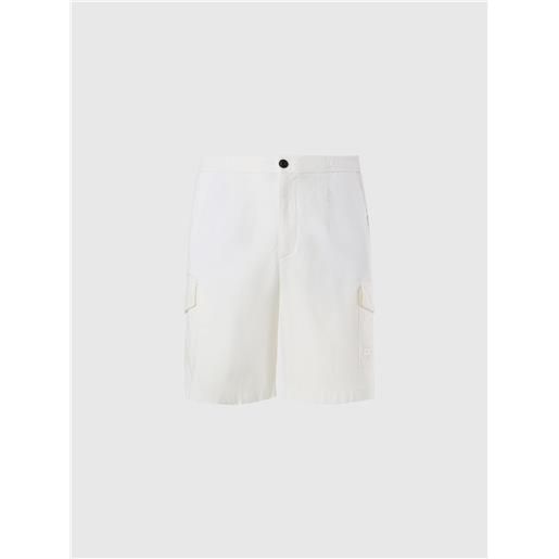 North Sails - shorts cargo in popeline, marshmallow