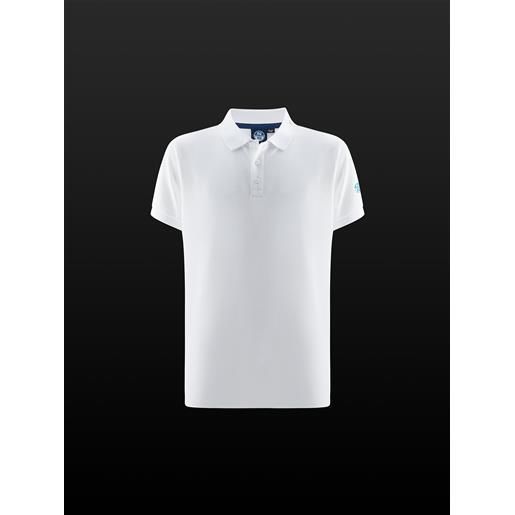 North Sails - polo fast dry, white