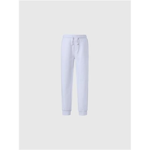 North Sails - pantaloni jogging con patch, white