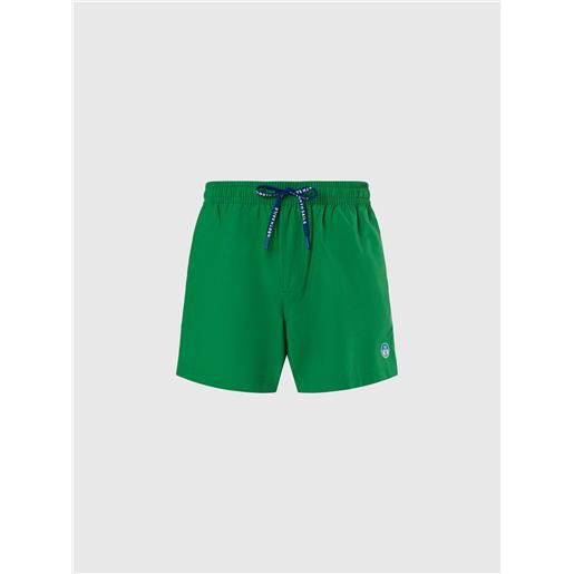 North Sails - boxer mare con logo, green bee