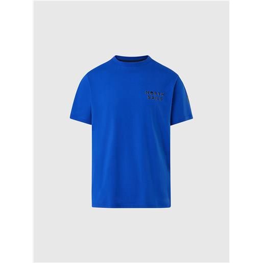 North Sails - t-shirt con stampa kitesurf, surf blue