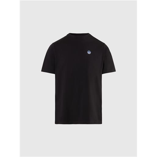 North Sails - t-shirt in cotone organico, black