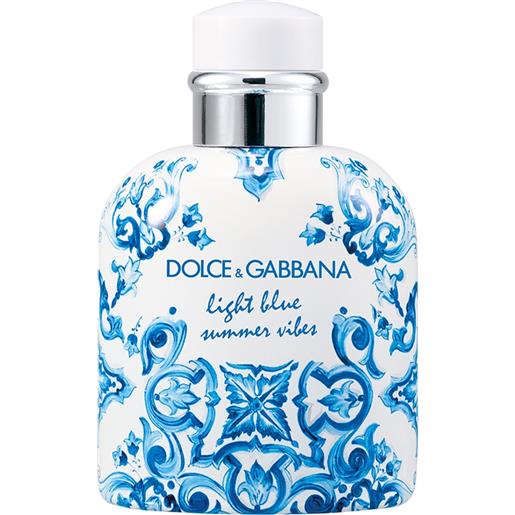 DOLCE&GABBANA light blue summer vibes pour homme eau de toilette 125 ml uomo