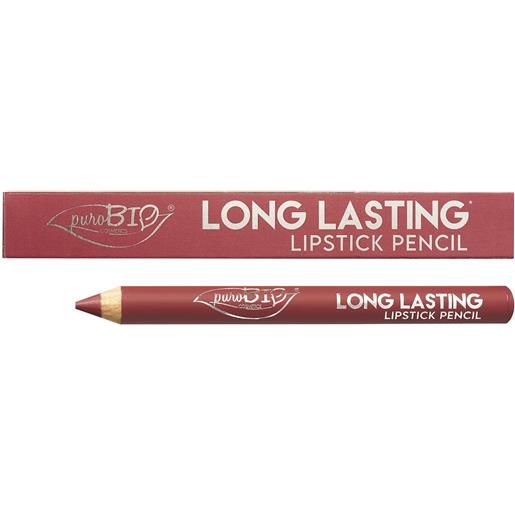 Purobio cosmetics matita labbra long lasting 13l lampone