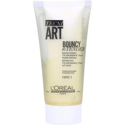 L'Oréal Professionnel tecni. Art bouncy & tender 150ml - crema/gel modellante capelli ricci mossi