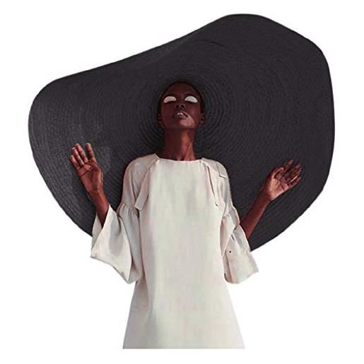 VJGOAL unisex 2020 nuovo cappello pescatore di paglia tesa extralarge con visiera pratico moda - cappellino pieghevole cappuccio spiaggia estate - facebook consigliato dai fashion blogger