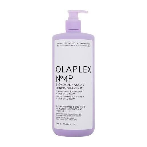 Olaplex blonde enhancer noº. 4p 1000 ml shampoo tonificante e rigenerante per capelli biondi per donna