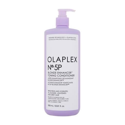 Olaplex blonde enhancer nº. 5p toning conditioner 1000 ml balsamo tonificante per capelli biondi e grigi per donna