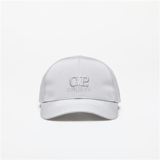 C.P. Company chrome-r logo cap drizzle grey