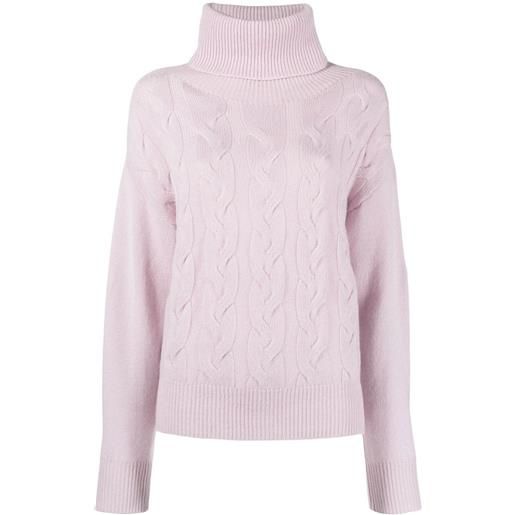 Woolrich maglione a collo alto - rosa