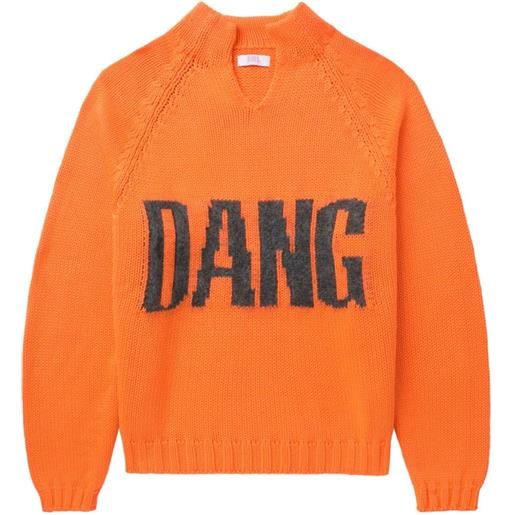ERL maglione dangerous - arancione