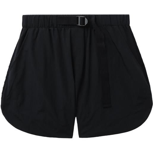 Sea shorts con cintura - nero