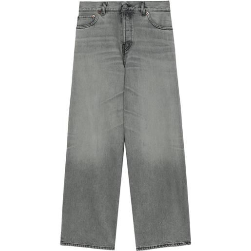 Haikure jeans a gamba ampia - grigio