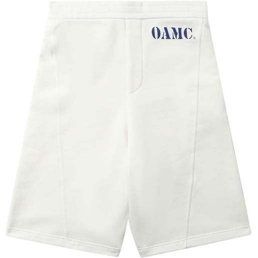 OAMC shorts sportivi con stampa - bianco