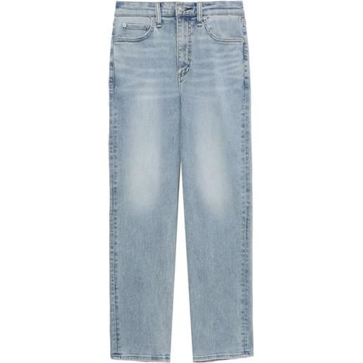 rag & bone jeans wren slim crop - blu