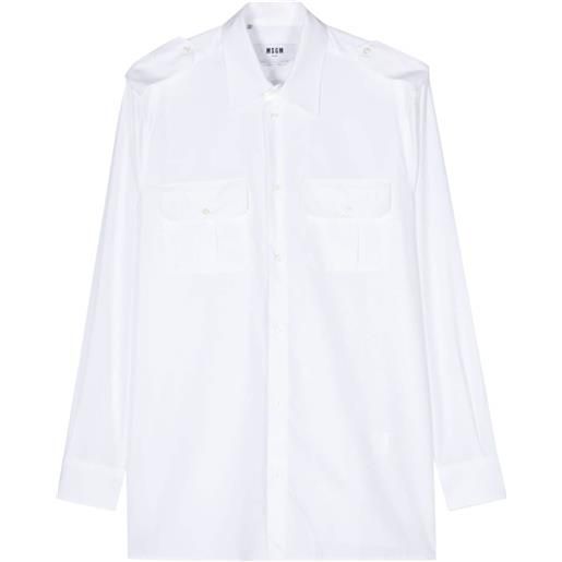 MSGM camicia - bianco