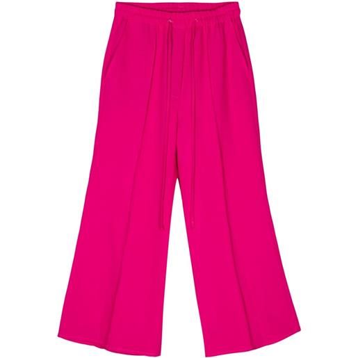 Alysi pantaloni crop a vita alta - rosa