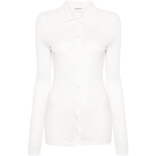 Claudie Pierlot camicia con colletto classico - bianco