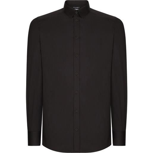 Dolce & Gabbana camicia elasticizzata - nero