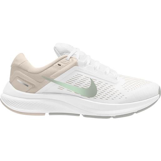 Nike air zoom structure 24 running shoes bianco eu 41 donna