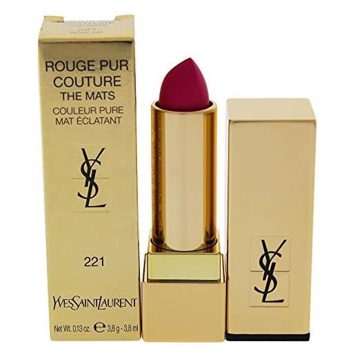 YVES SAINT LAURENT ysl rosso puro couture the mats n. 221 - rosa ink