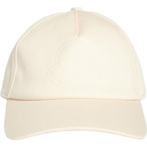 MONCLER cappello baseball in cotone con logo