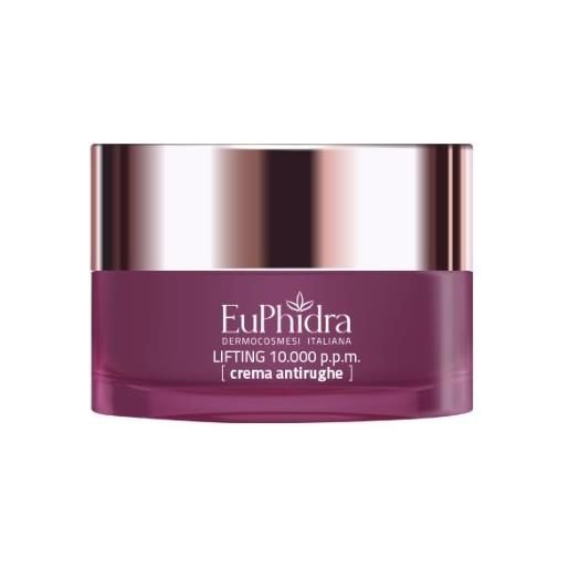 ZETA FARMACEUTICI SpA euphidra lifting 10.000 ppm crema viso antirughe - crema effetto lifting per pelle secca e molto secca - 50 ml