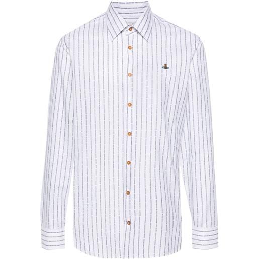 Vivienne Westwood camicia ghost con stampa - bianco