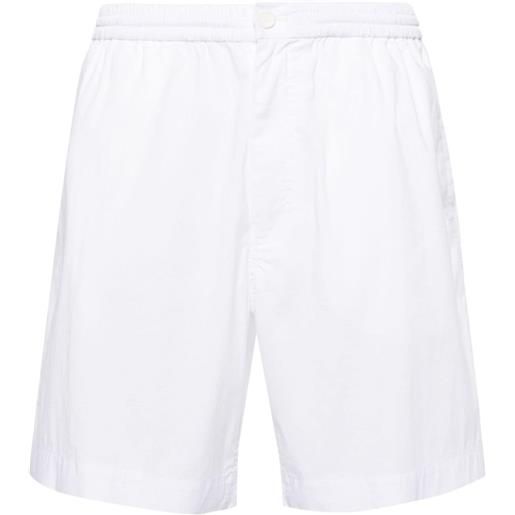 ASPESI shorts con vita elasticizzata - bianco