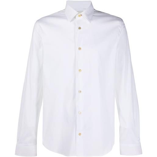 Paul Smith camicia aderente - bianco