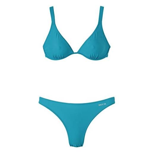 Beco donna bikini a triangolo summer of love, blu (nero), 42