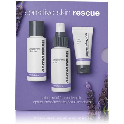 Dermalogica sensitive skin rescue kit cofanetto lenitivo
