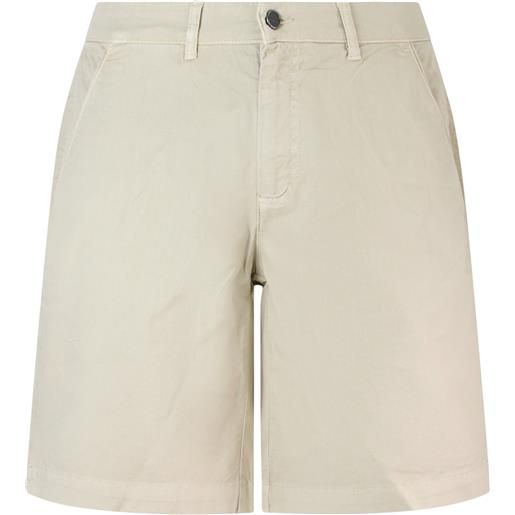 COLMAR shorts beige con mini logo per uomo