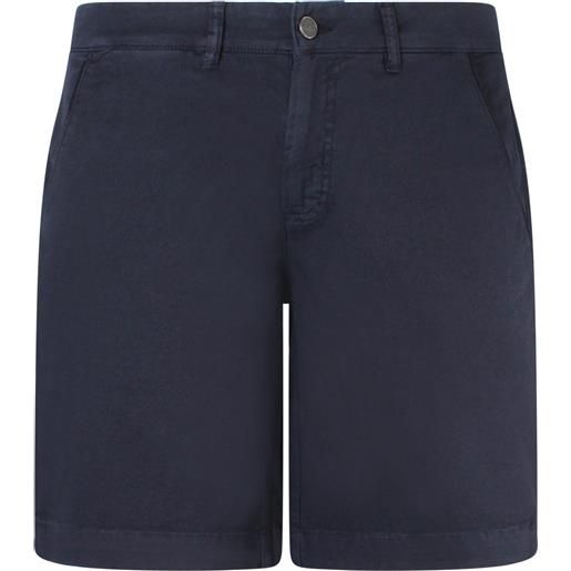 COLMAR shorts blu con mini logo per uomo