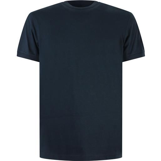 COLMAR t-shirt blu con mini logo per uomo