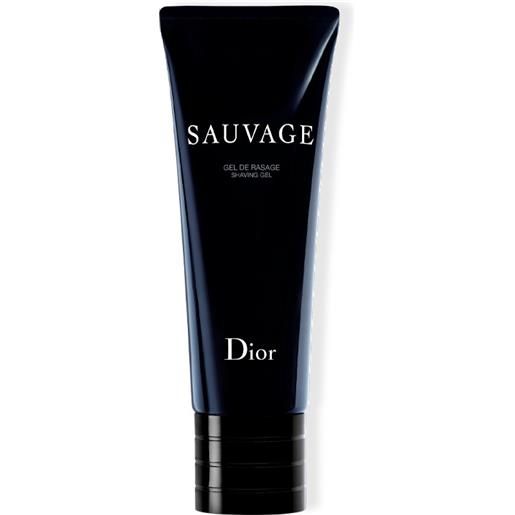 Dior sauvage sauvage shaving gel scented shaving gel - helps prevent irritation - high precision