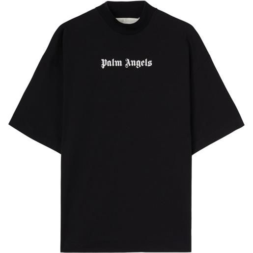 Palm Angels t-shirt classic chest logo - nero