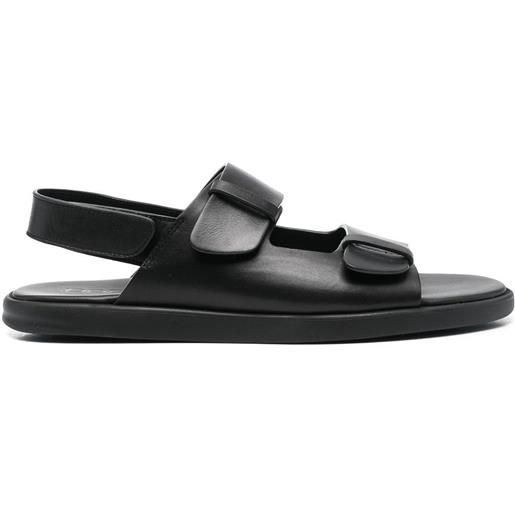 Doucal's sandali a punta aperta - nero