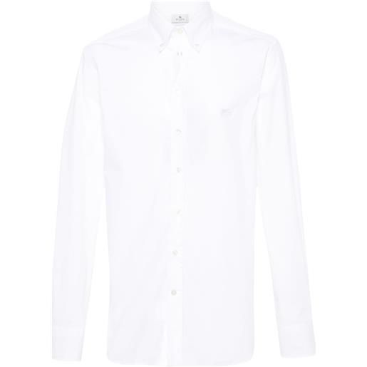 ETRO camicia con stampa pegaso - bianco
