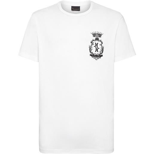 Billionaire t-shirt con stampa - bianco