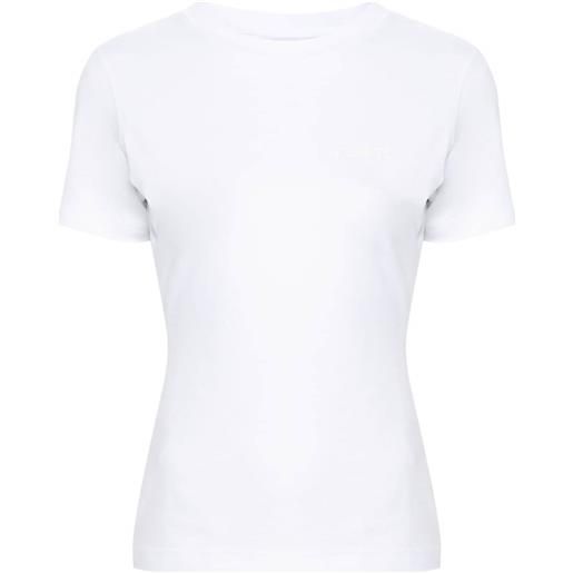 VETEMENTS t-shirt con ricamo - bianco